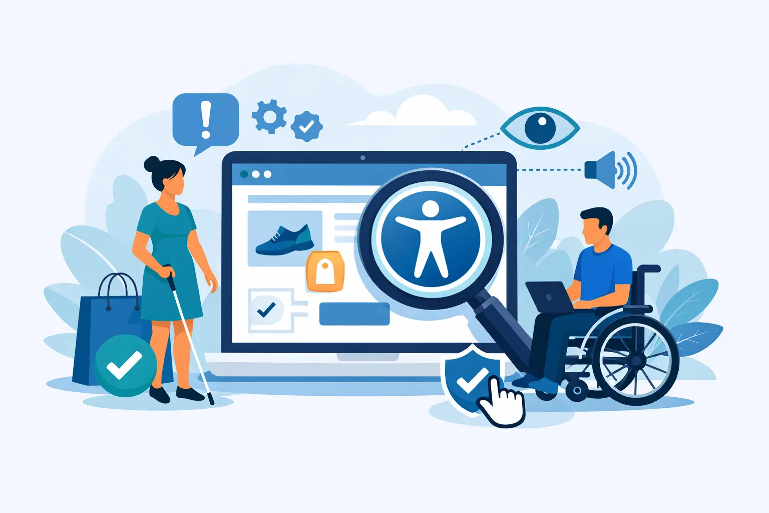 Kostenloser Barrierefreiheit-Scan für Online-Shops